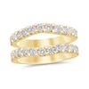 Thumbnail Image 1 of 1.45 CT. T.W. Certified Lab-Grown Diamond Contour Solitaire Enhancer in 14K Gold (F/VS2)