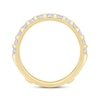 Thumbnail Image 3 of 1.45 CT. T.W. Certified Lab-Grown Diamond Contour Solitaire Enhancer in 14K Gold (F/VS2)