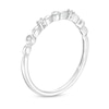 Thumbnail Image 2 of 0.05 CT. T.W. Diamond Five Stone Anniversary Band in 10K White Gold