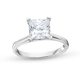 1.45 CT. Princess-Cut Diamond Solitaire Engagement Ring in Platinum (I/I2)
