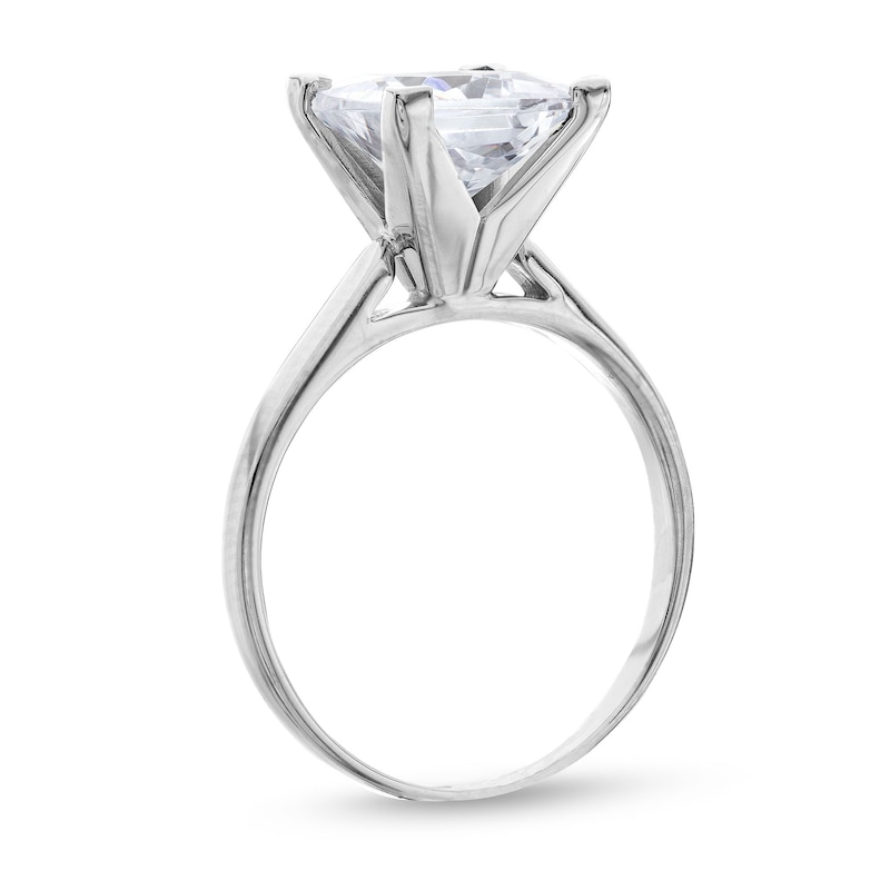 Main Image 3 of 1.95 CT. Princess-Cut Diamond Solitaire Engagement Ring in Platinum (I/I2)
