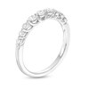 Thumbnail Image 3 of 0.50 CT. T.W. Certified Diamond Graduated Nine Stone Anniversary Band in 18K White Gold (F/I1)
