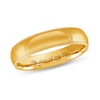 4.0mm Engravable Textured Edge Wedding Band in 14K Gold (1 Finish and Line