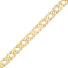Thumbnail Image 0 of 7.5mm Curb Chain Bracelet in Hollow 10K Gold - 7.5"