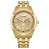Thumbnail Image 1 of Men’s Citizen Eco-Drive® Classic Gold-Tone IP Watch with Champagne Dial (Model: BM7532-54P)