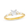 Thumbnail Image 0 of 0.69 CT. T.W. Princess-Cut Diamond Multi-Shaped Engagement Ring in 14K Gold (I/I1)