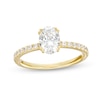 Thumbnail Image 0 of 1.29 CT. T.W. Oval Diamond Engagement Ring in 14K Gold (I/SI2)