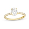 Thumbnail Image 1 of 1.29 CT. T.W. Oval Diamond Engagement Ring in 14K Gold (I/SI2)