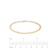 Thumbnail Image 4 of Heart Cutout Link Bracelet in 10K Gold - 7.25"