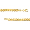 Thumbnail Image 2 of Italian Gold Polished Bead Bracelet in 18K Gold - 7.25"