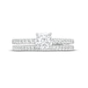 Thumbnail Image 3 of Canadian Certified Centre Diamond 1.33 CT. T.W. Bridal Set in 14K White Gold (I/I1)