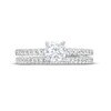 Thumbnail Image 4 of Canadian Certified Centre Diamond 1.33 CT. T.W. Bridal Set in 14K White Gold (I/I1)