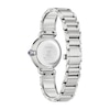Thumbnail Image 2 of Ladies' Citizen Eco-Drive® L Mae Diamond Accent Silver-Tone Watch with Mother-of-Pearl Dial (Model: EM1060-52N)