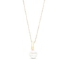Thumbnail Image 1 of 6.0mm Freshwater Cultured Pearl Curved Drop Pendant in 10K Gold