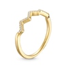 0.07 CT. T.W. Diamond Zig-Zag Anniversary Band in 10K Gold