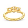 Thumbnail Image 5 of 2.00 CT. T.W. Oval Diamond Past Present Future® Engagement Ring in 14K Gold (I/SI2)