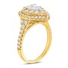 Thumbnail Image 3 of 1.75 CT. T.W. Canadian Certified Pear-Shaped Diamond Teardrop Frame Engagement Ring in 14K Gold (I/I1)