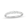 Thumbnail Image 0 of 0.50 CT. T.W. Canadian Certified Diamond Seven Stone Anniversary Band in 14K White Gold (I/I1)
