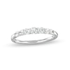 Thumbnail Image 1 of 0.50 CT. T.W. Canadian Certified Diamond Seven Stone Anniversary Band in 14K White Gold (I/I1)