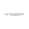 Thumbnail Image 4 of 0.50 CT. T.W. Canadian Certified Diamond Seven Stone Anniversary Band in 14K White Gold (I/I1)