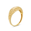 Thumbnail Image 3 of Graduating Ribbed Ring in 14K Gold