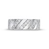 Thumbnail Image 4 of 0.45 CT. T.W. Diamond Slant Row Band in 10K White Gold