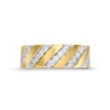 Thumbnail Image 4 of 0.45 CT. T.W. Diamond Slant Row Band in 10K Gold