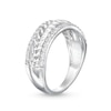 CT. T.W. Diamond Edge Herringbone Band in 10K Gold