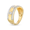 Thumbnail Image 3 of 0.69 CT. T.W. Diamond Edge Center Station Band in 10K Gold