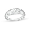 Thumbnail Image 1 of 0.23 CT. T.W. Diamond Bubbles Band in 10K White Gold