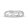 Thumbnail Image 4 of 0.23 CT. T.W. Diamond Bubbles Band in 10K White Gold