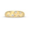 Thumbnail Image 4 of 0.23 CT. T.W. Diamond Bubbles Band in 10K Gold