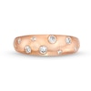 Thumbnail Image 4 of 0.23 CT. T.W. Diamond Bubbles Band in 10K Rose Gold