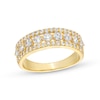 Thumbnail Image 1 of 0.95 CT. T.W. Diamond Edge Band in 10K Gold