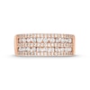 Thumbnail Image 4 of 0.69 CT. T.W. Diamond Multi-Row Band in 10K Rose Gold
