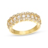 Thumbnail Image 1 of 0.95 CT. T.W. Diamond Scallop Edge Band in 10K Gold