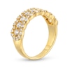 Thumbnail Image 3 of 0.95 CT. T.W. Diamond Scallop Edge Band in 10K Gold