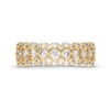 Thumbnail Image 4 of 0.95 CT. T.W. Diamond Scallop Edge Band in 10K Gold