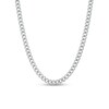 Men's 3.5mm Curb Chain Necklace in Solid Stainless Steel  - 24"
