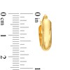 Thumbnail Image 3 of 16.0mm Tube Hoop Earrings in Hollow 14K Gold