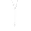Thumbnail Image 2 of Circle of Gratitude® Collection 0.15 CT. T.W. Diamond "Mom" Twist Pendant and Drop Earrings Set in Sterling Silver