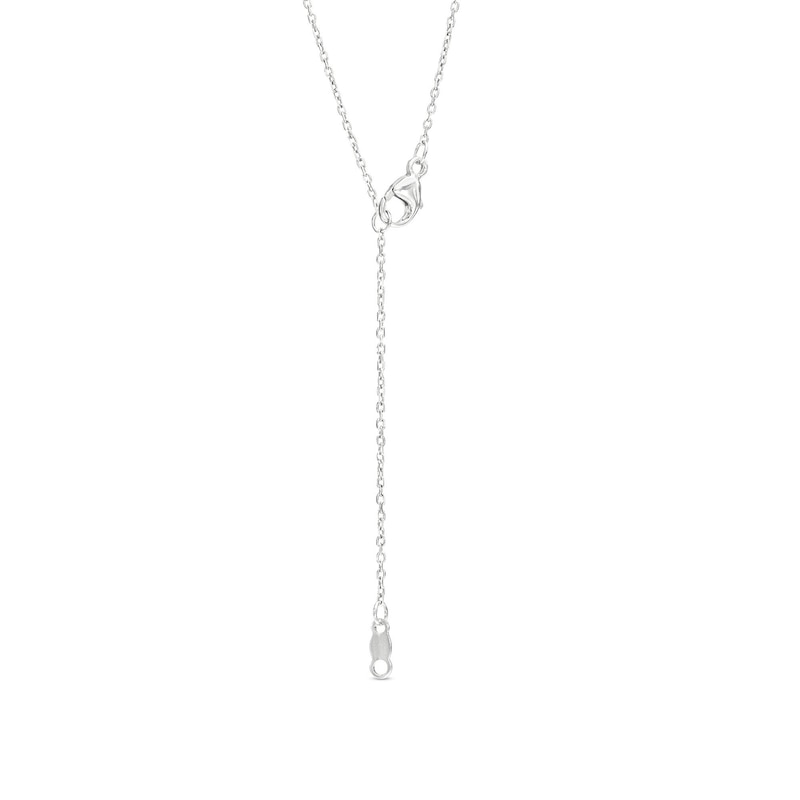 Circle of Gratitude® Collection 0.15 CT. T.W. Diamond "Mom" Twist Pendant and Drop Earrings Set in Sterling Silver|Peoples Jewellers