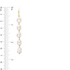 Thumbnail Image 3 of Baroque Freshwater Cultured Pearl Dangle Drop Earrings in 10K Gold