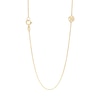 Thumbnail Image 3 of Jade Toggle Necklace in 14K Gold