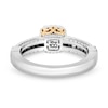 Thumbnail Image 3 of Collector's Edition Enchanted Disney 100th Anniversary 0.80 CT. T.W. Diamond Frame Engagement Ring in 14K Two-Tone Gold