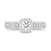 Thumbnail Image 5 of Collector's Edition Enchanted Disney 0.80 CT. T.W. Diamond Frame Engagement Ring in 14K Two-Tone Gold