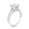 Vera Wang Love Collection 2.45 CT. T.W. Princess-Cut Certified Lab-Created Diamond Engagement Ring in 14K White Gold (F/VS2)