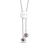 Thumbnail Image 3 of Disney Treasures Coco 0.065 CT. T.W. Diamond Skull Bolo Bracelet in Sterling Silver - 9.5"