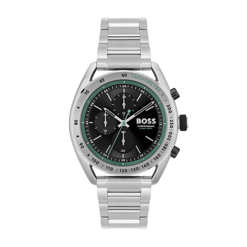 Men's Hugo Boss Centre Court Chronograph Watch with Black Dial (Model: )|Peoples Jewellers