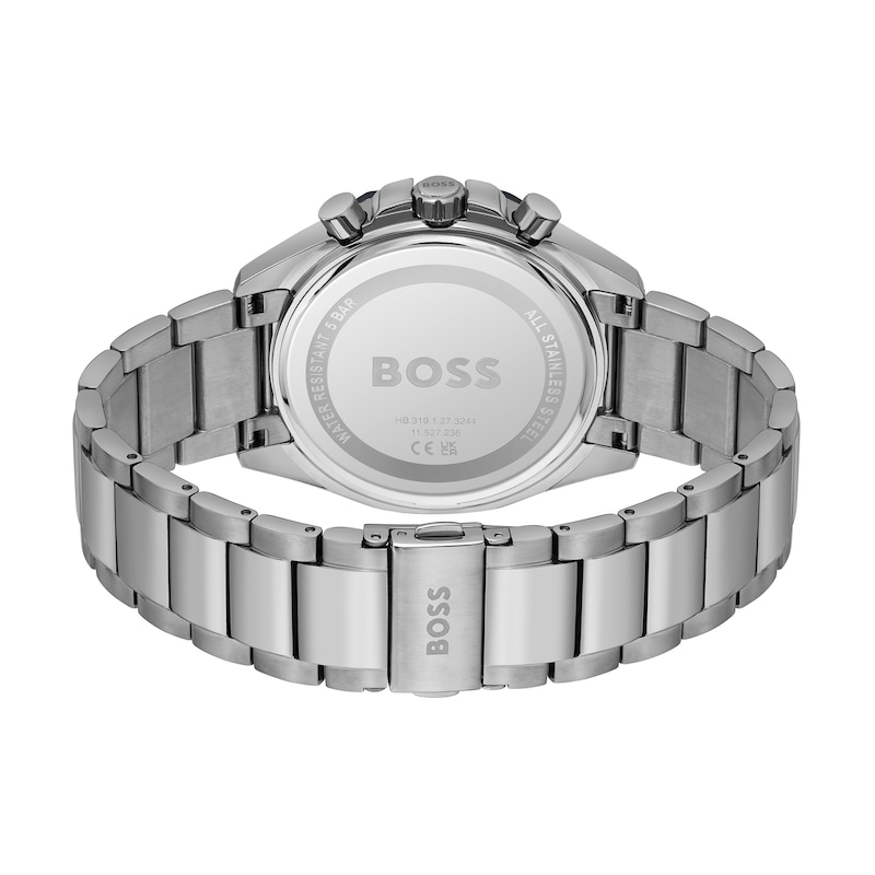 Peoples Jewellers Men's Hugo Boss Cloud Chronograph Watch with Blue Dial  (Model: 1514015)|Peoples Jewellers | Southcentre Mall